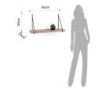 Mensola Da Parete Fast L24 P65 H4 Cm