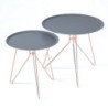 Set 2 Tavolini Jolly 53X51X4 Cm