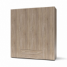 Armadio 4 ante 2 cassetti Seba 4 colore rovere sonoma