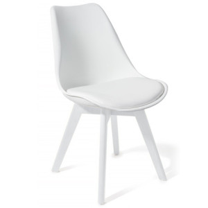 Sedia Kiki Evo White 60 X 56 X H48 Cm