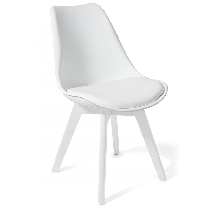 Sedia Kiki Evo White 60 X 56 X H48 Cm
