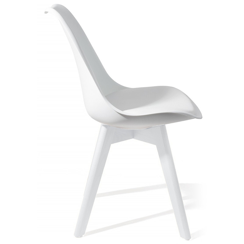 Sedia Kiki Evo White 60 X 56 X H48 Cm