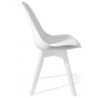 Sedia Kiki Evo White 60 X 56 X H48 Cm