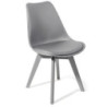 Sedia Kiki Evo Grey 60 X 56 X H48 Cm