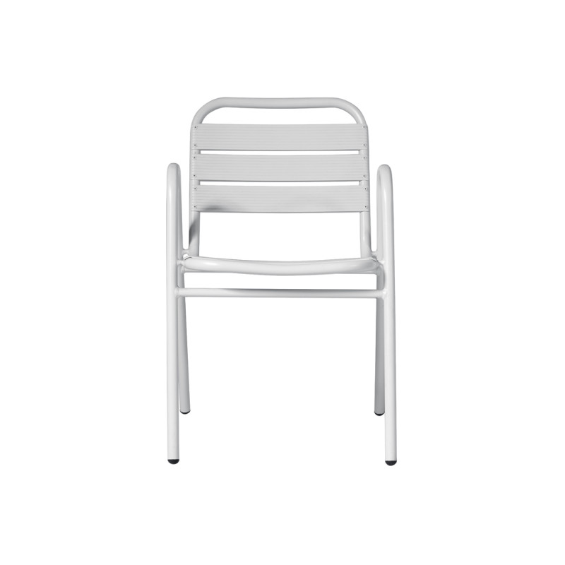 Set 2 Sedie Calipso Moia alluminio bianche esterno resistente