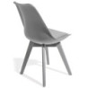 Sedia Kiki Evo Grey 60 X 56 X H48 Cm
