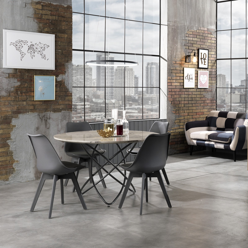Sedia Kiki Evo Grey 60 X 56 X H48 Cm