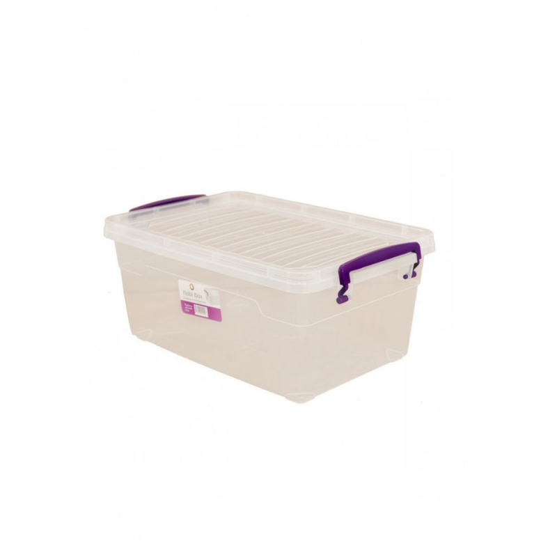 Contenitore in plastica trasparente multiuso 30 litri