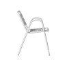 Set 2 Sedie Calipso Moia alluminio bianche esterno resistente