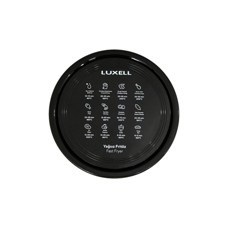 Friggitrice ad aria Luxell AF04 Girasole 5,5 litri 1500 watt