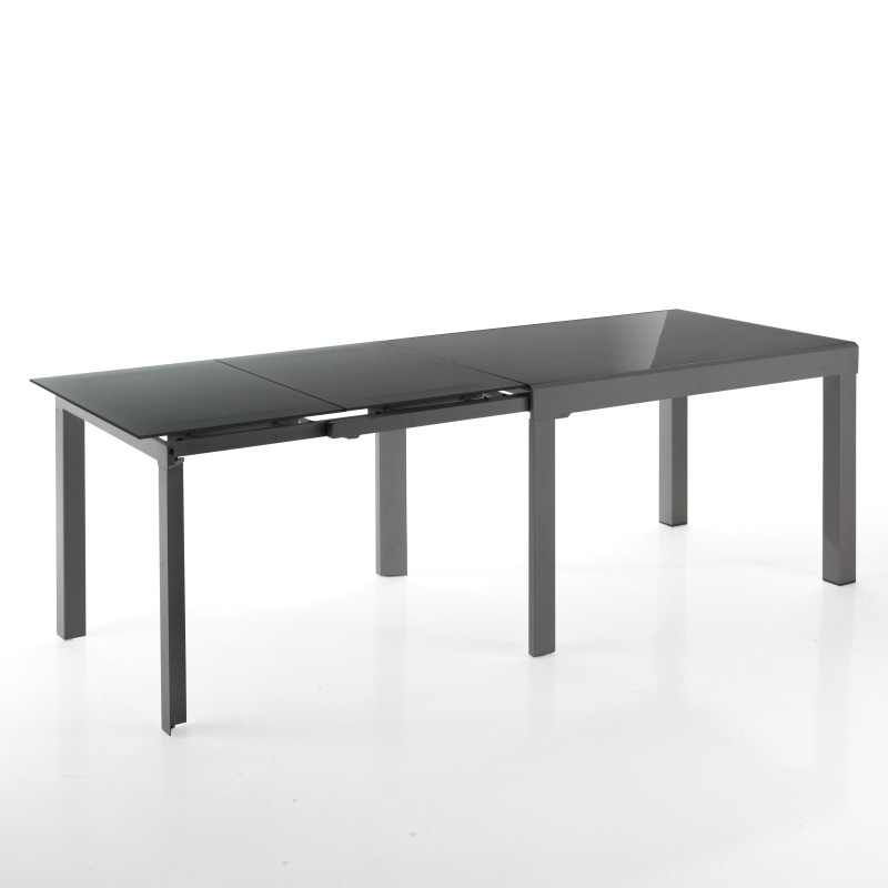 Tavolo Allungabile Long - Grey L128 H16 P90 Cm