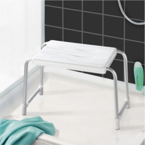 Zoom Sgabello per vasca da bagno per disabili colore bianco