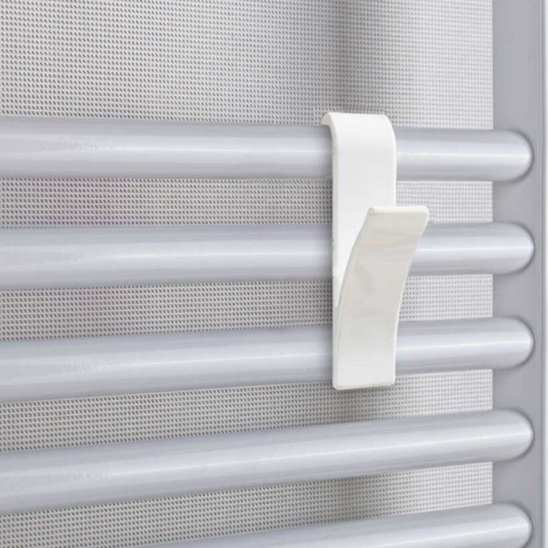 Gancio per asciugamani 4 pezzi colore bianco