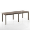 Tavolo Allungabile Long - Tortora L128 H16 P90 Cm