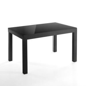 Tavolo Allungabile Long - Black L128 H16 P90 Cm