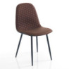 Sedia Gale Brown 66 X 64 H.50 Cm