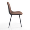 Sedia Gale Brown 66 X 64 H.50 Cm