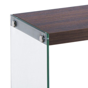 Zoom Porta Tv Nancy Dark Wood 133X34.5X8 Cm