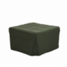 Pouf letto singolo pieghevole Vega tessuto colore verde scuro