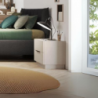 Comodino Musto 2 cassetti colore cashmere
