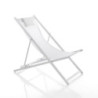 Sedia Sdraio Da Mare Milos 132 X 62 X H.5 Cm