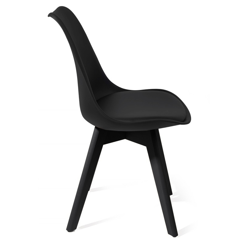 Sedia Kiki Evo Black 60 X 56 X H48 Cm