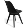 Sedia Kiki Evo Black 60 X 56 X H48 Cm