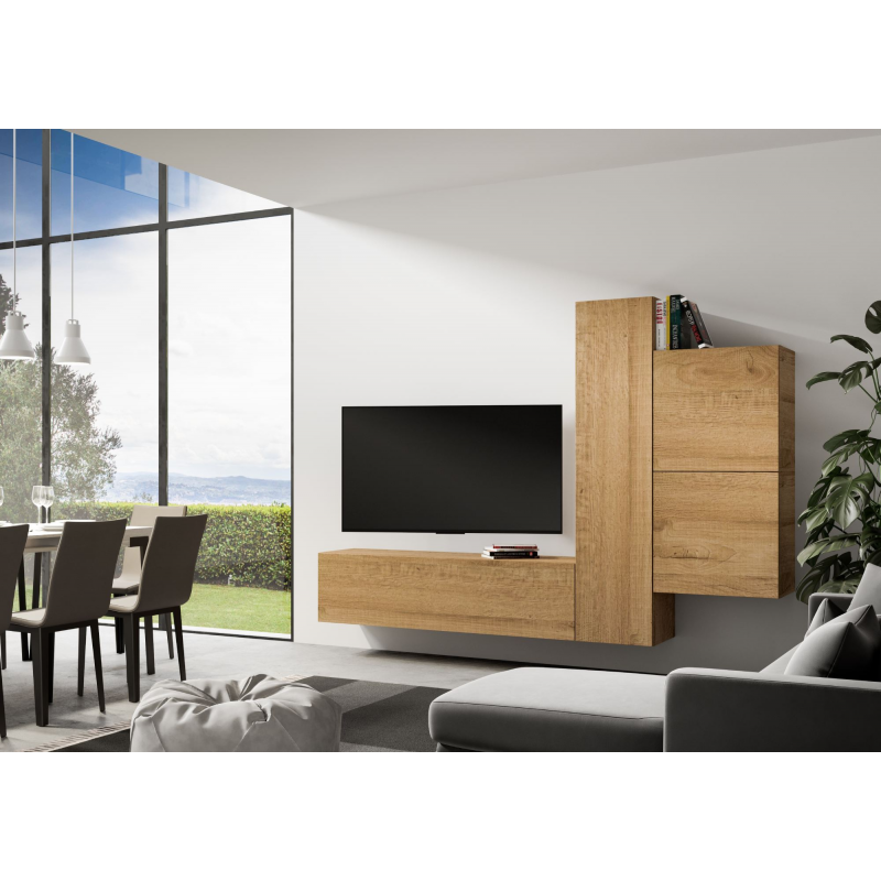 Composizione Parete Soggiorno A112 L.254 H.173,6 P.39,2