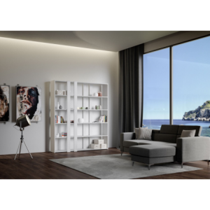 Zoom Composizione Libreria A Kato 6R 2 fianchi 4 fasce lunghe