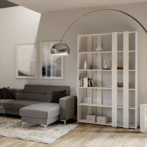 Composizione Libreria Small A Kato 6R 2 fianchi 4 fasce lunghe