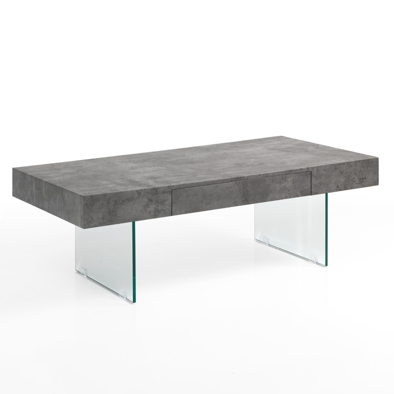 Tavolino Waver Cement 119 X 68 H.19 Cm