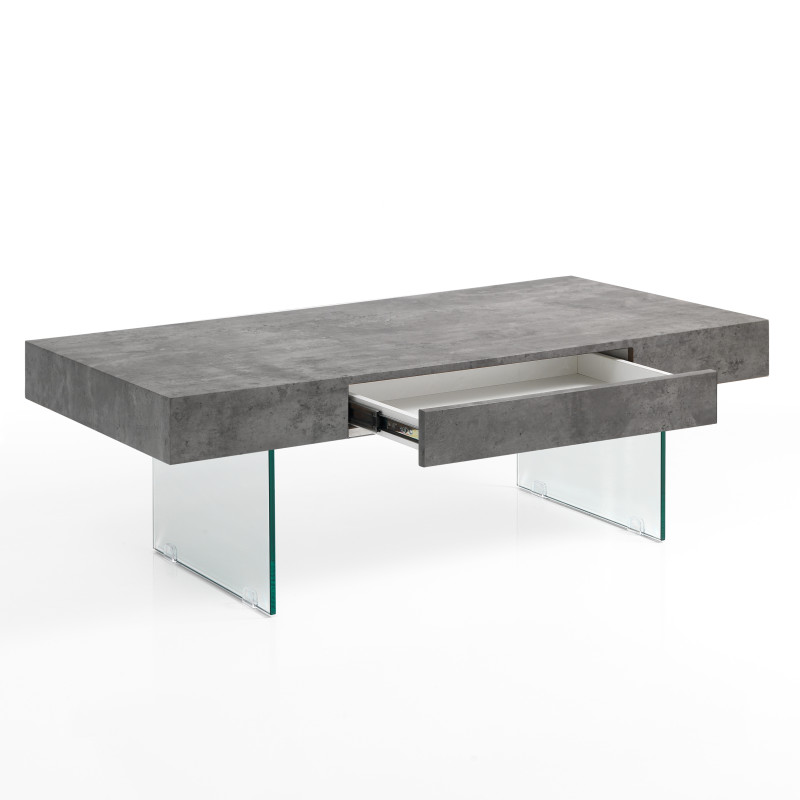 Tavolino Waver Cement 119 X 68 H.19 Cm