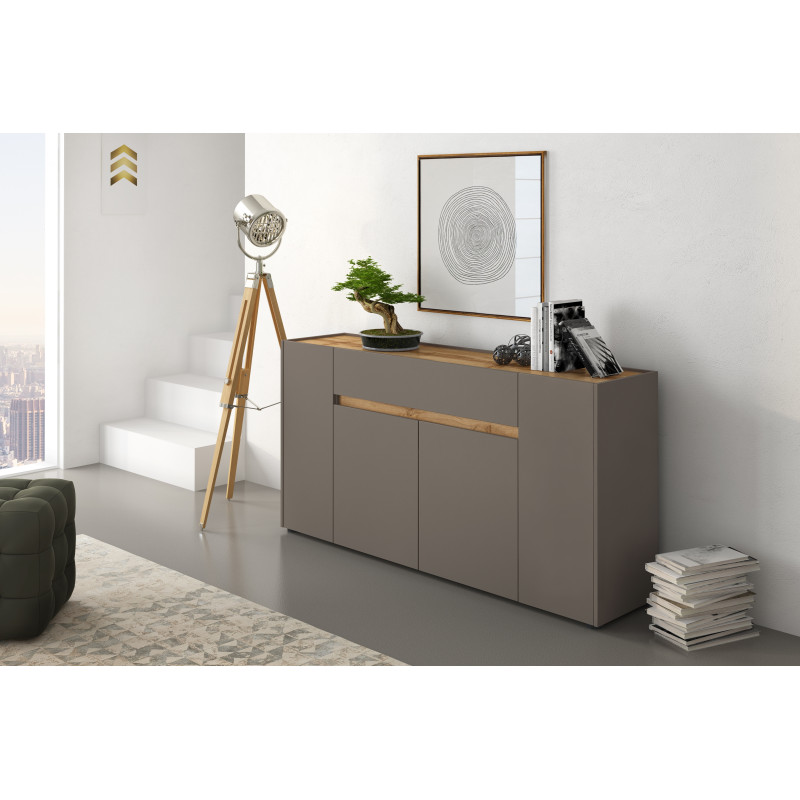 Madia Tonya Wood 108 X 53 H.12 Cm