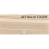 Mobiletto norimberga vetrina 1 anta vetro + 2 cassetti piccoli cm40x30h100