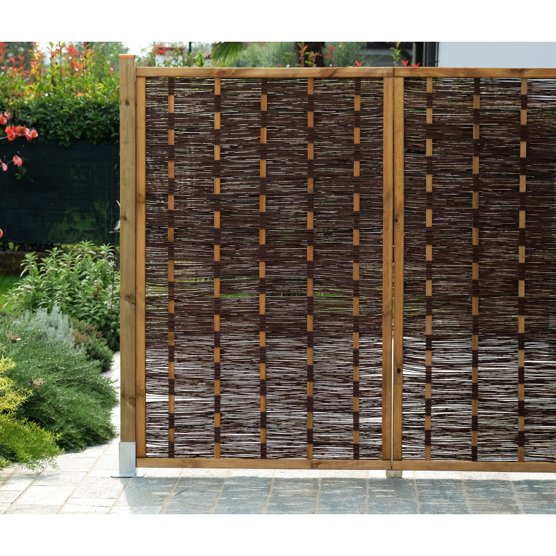 Pannello In Salice Con Cornice 115x180 cm