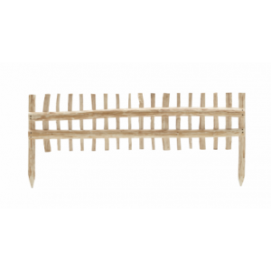 Zoom CONFEZIONE 2 PZ MINI RECINZIONE IN NOCCIOLO 115x30/50H cm