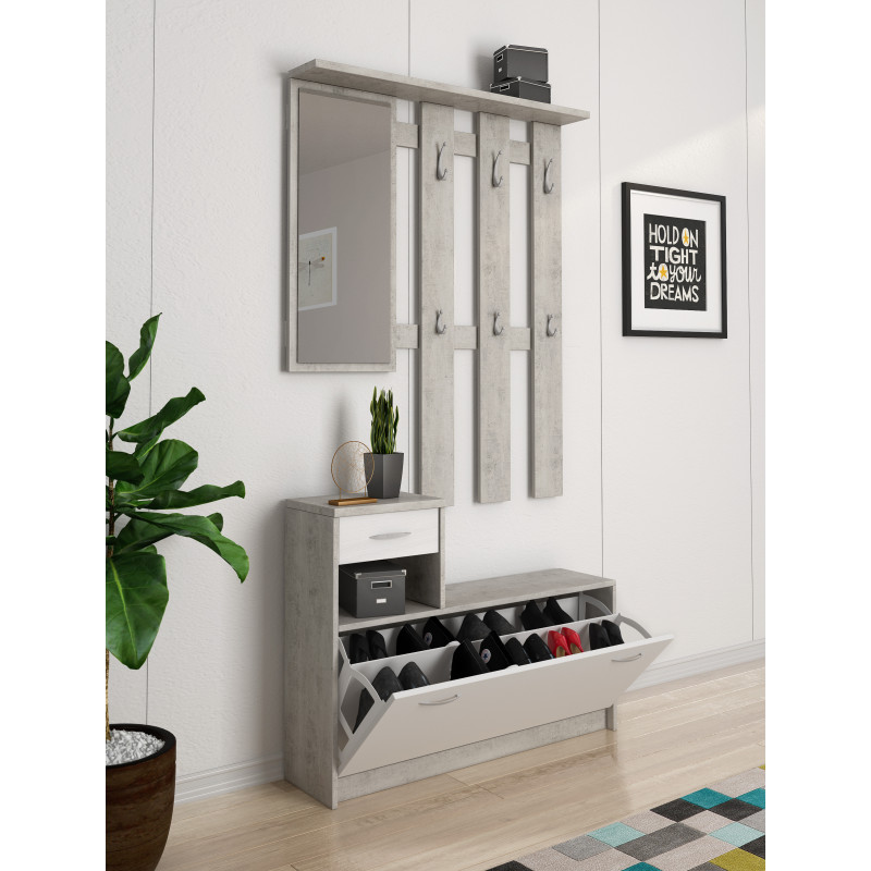 Ingresso Ken Cement 40 X 116 H.15 Cm