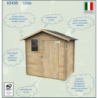 Casetta Bh16 Livia Varie misure e colori PSC+F pefc