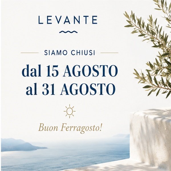 Promozione chiusura estiva