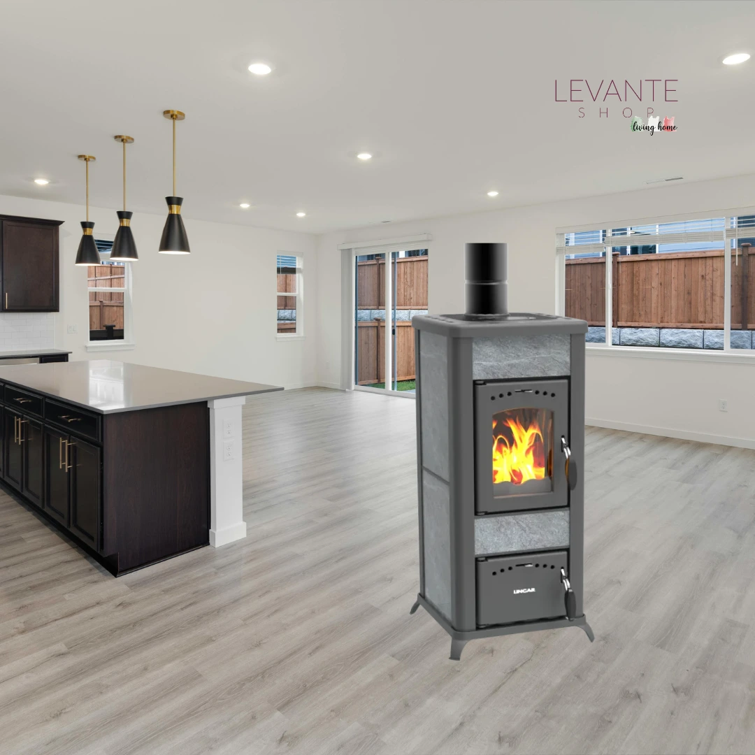 stufa a legna di olivo