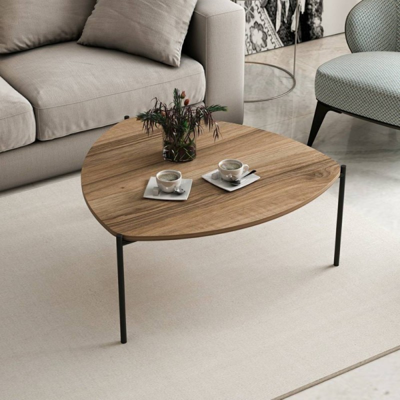 Tavolini da caffè per il soggiorno moderni: in legno, metallo